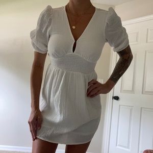 Billabong white summer dress
